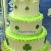 3 tier with shamrocks 2